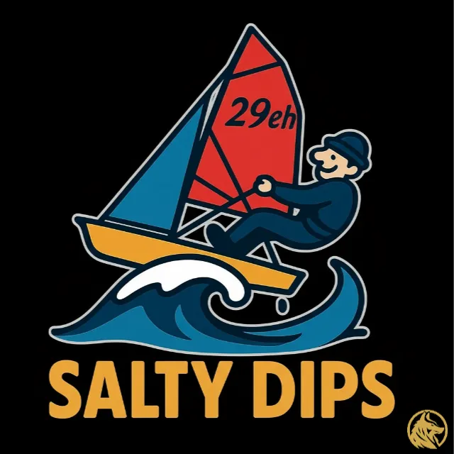 Salty Dips podcast badge